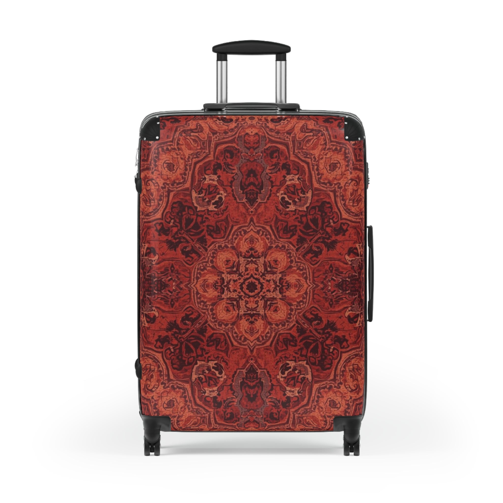 Stylish Travel Suitcases by Rosetta Creative Boutique, Bohemian Luggage, Patterned Bag for Adventurers, Trendy Baggage for Vacation, Unique Gift for Travelers - Rosetta Creative Boutique